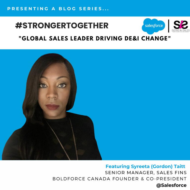 #StrongerTogether: Global Sales Leader Ensuring Work-Life Balance While Driving DE&I Change