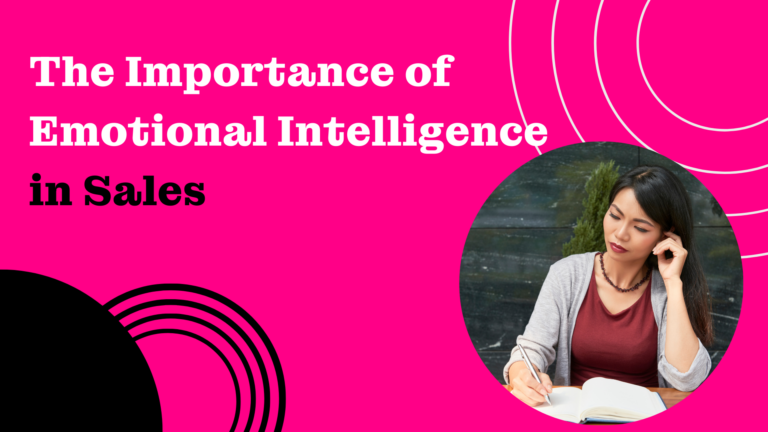 The Importance of Emotional Intelligence in Sales